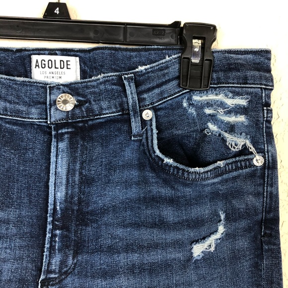 Agolde Sophie Hi Rise Crop Jean - Picture 12 of 15